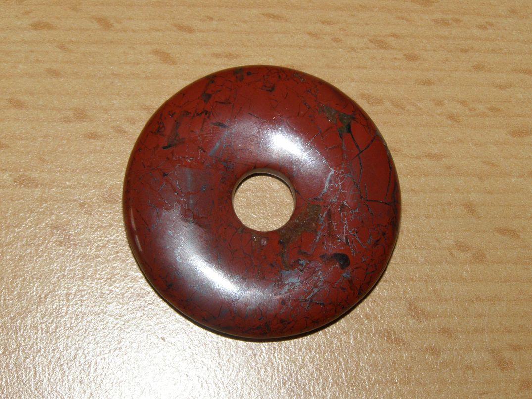 Jaspis brekcie - Donut velký - kdv40