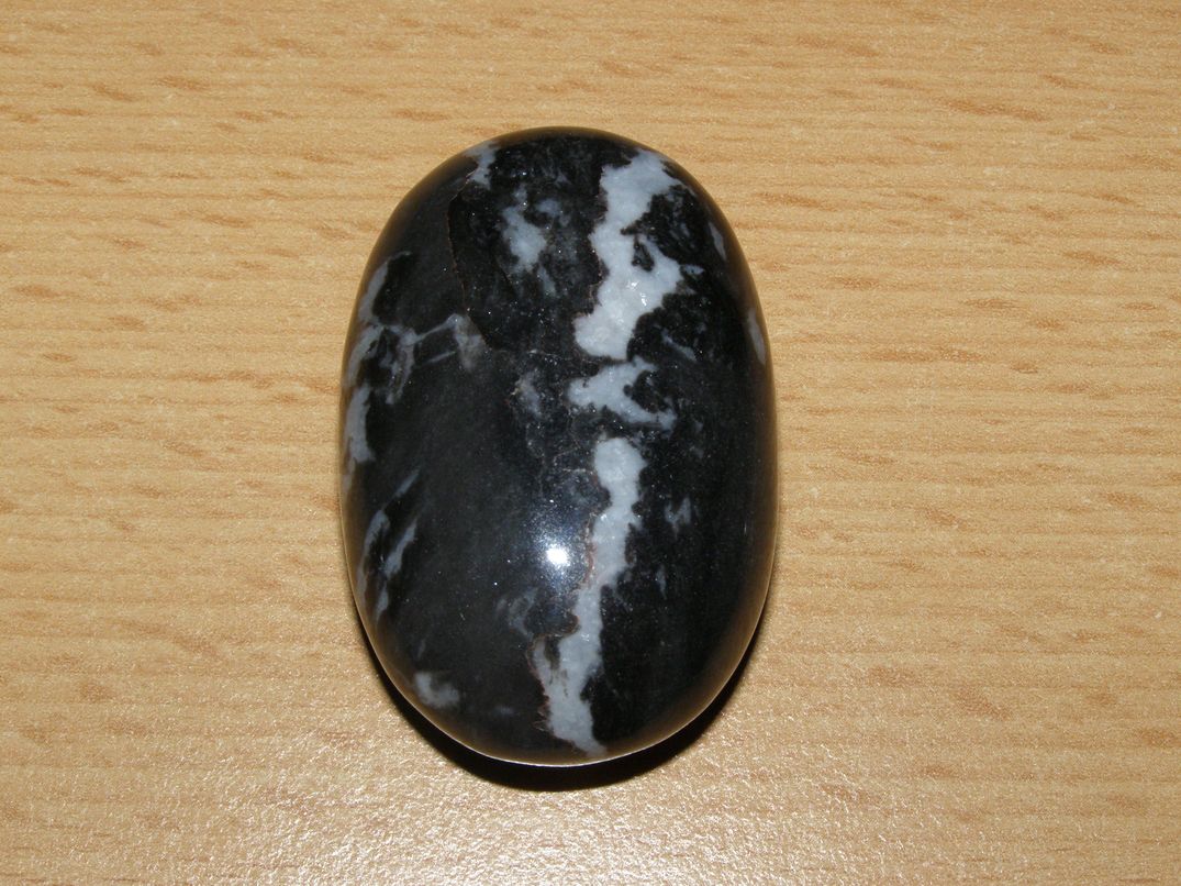 Zebra mramor - Masážní kámen - mýdlo menší - kmm79