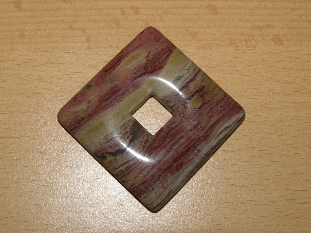 Jaspis pestrý - Donut - kdc28