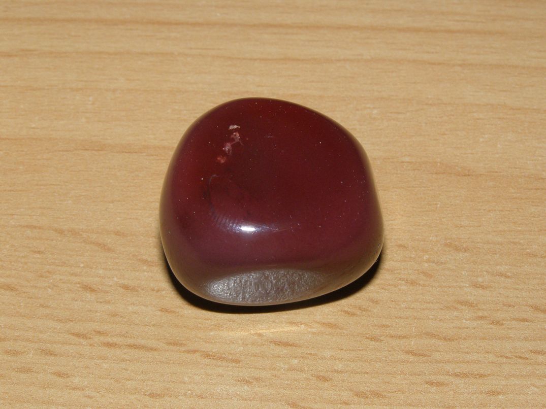 Jaspis mookait - Tromlovaný kámen - kt245