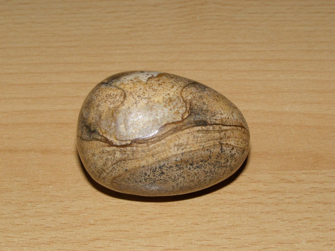 Jaspis obrázkový - Vajíčko - kv31