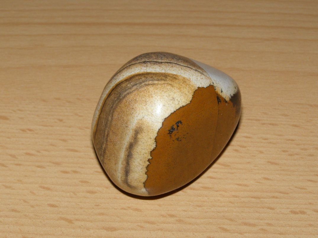 Jaspis obrázkový - Tromlovaný kámen - kt82