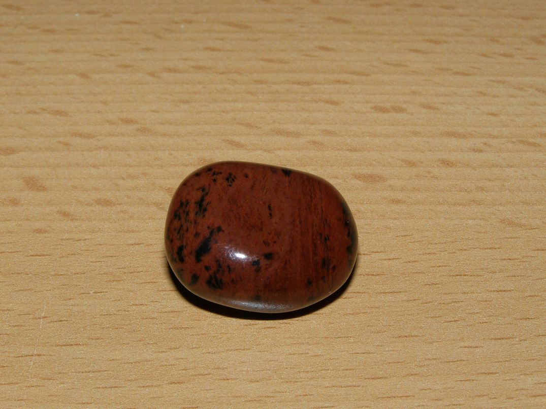 Obsidián mahagonový - Tromlovaný kámen - kt125