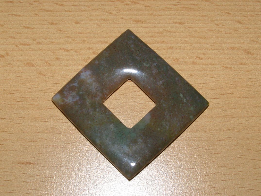 Jaspis pestrý indický - Donut - kdc10