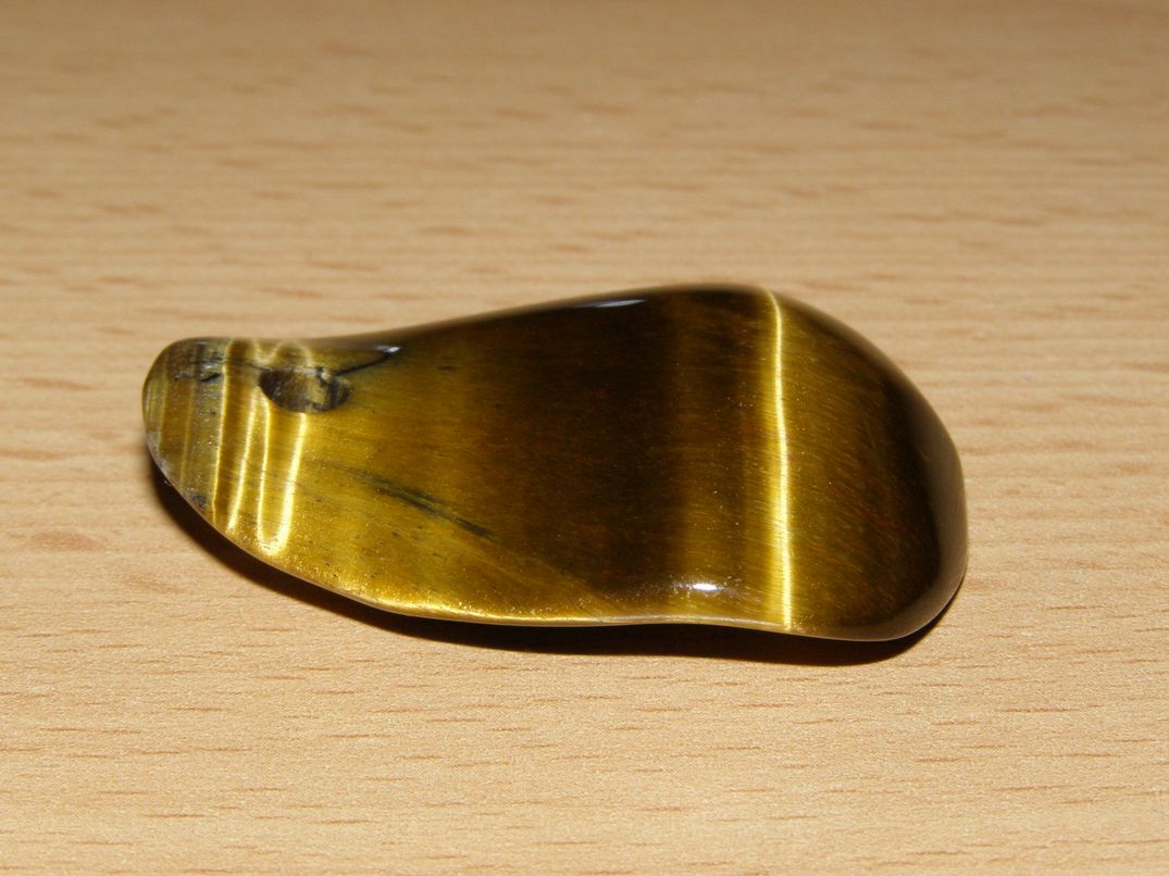 Tygří oko - Přívěsek - vlna - kpv8