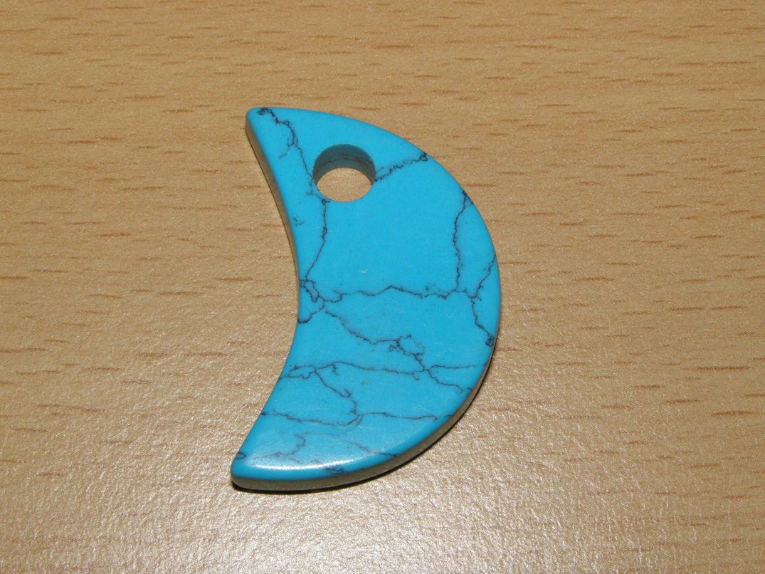 Tyrkenit - Přívěsek - měsíc - kpm4