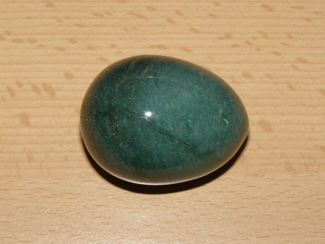 Zelený křemen - Vajíčko - kv15