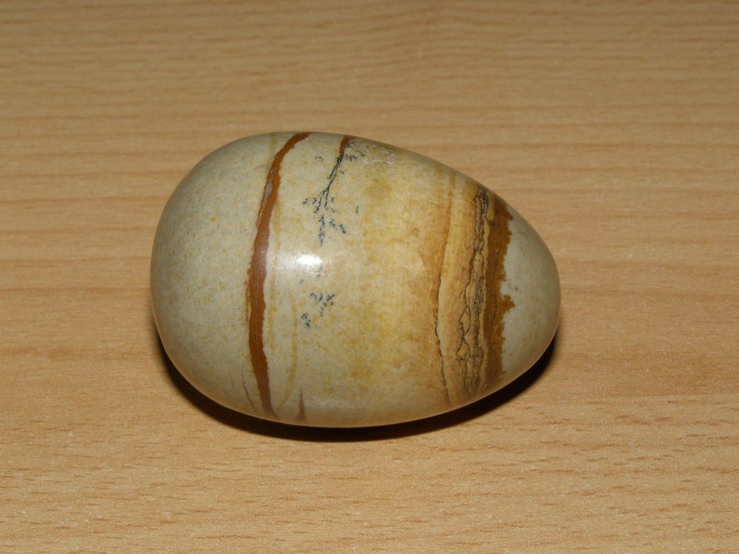 Jaspis obrázkový - Vajíčko - kv25