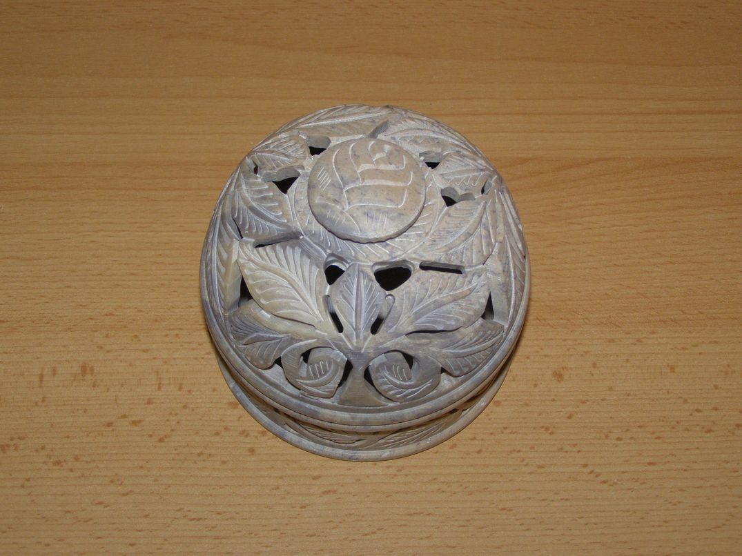 Šperkovnice, dóza na pot-pourri - mastek s39