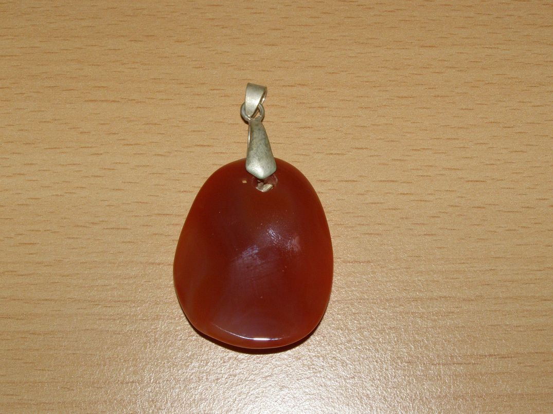 Karneol - Přívěsek - vlna - kpv6