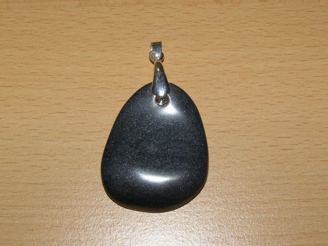 Hematit - Přívěsek - vlna - kpv16