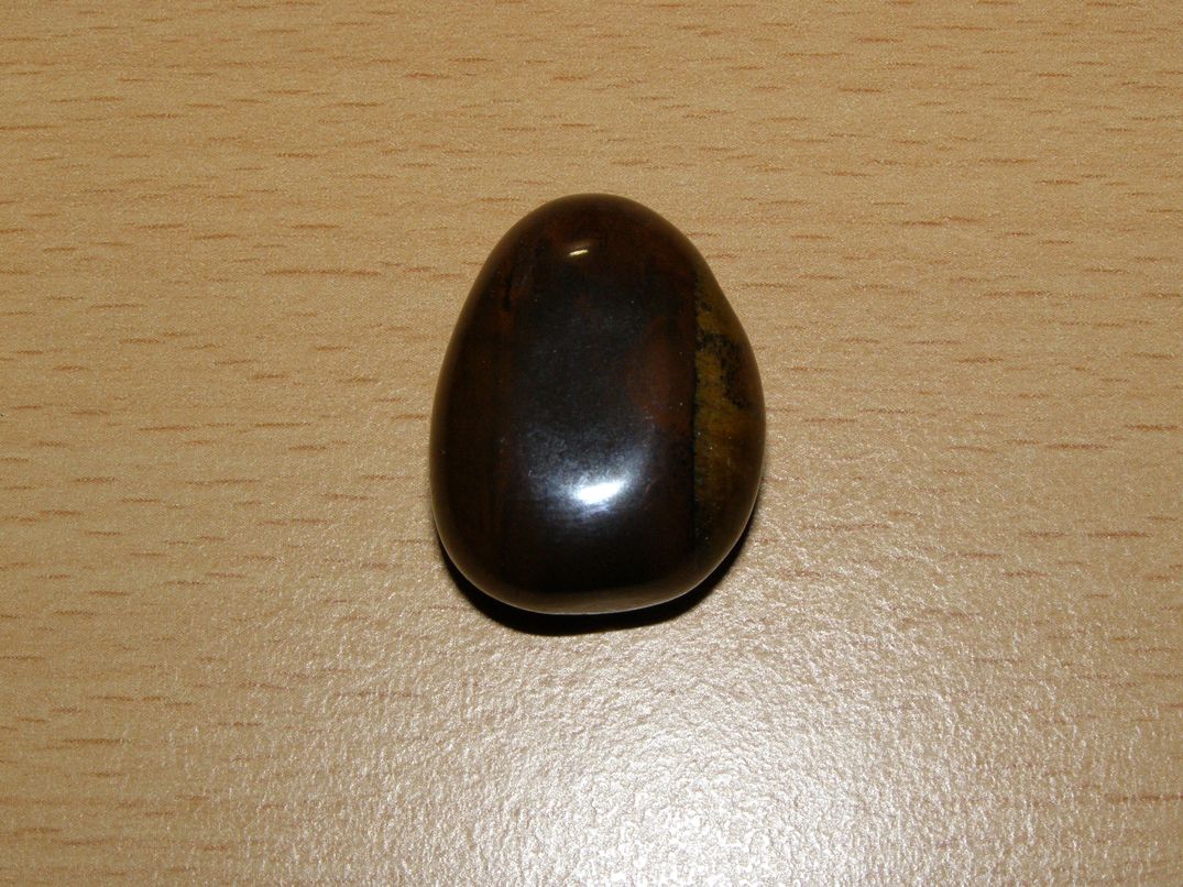 Tygří oko - Přívěsek - tromlovaný kámen vrtaný - kpt3