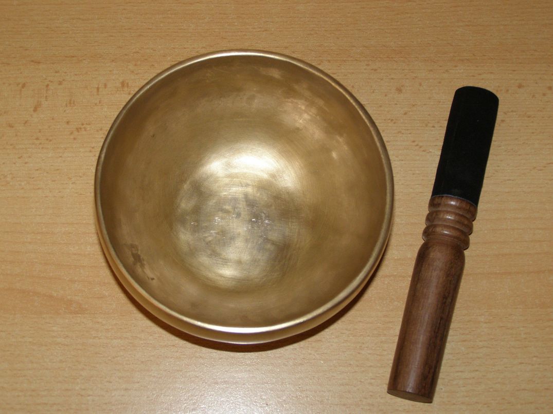 Tibetská zpívající mísa - 580 g - tm8