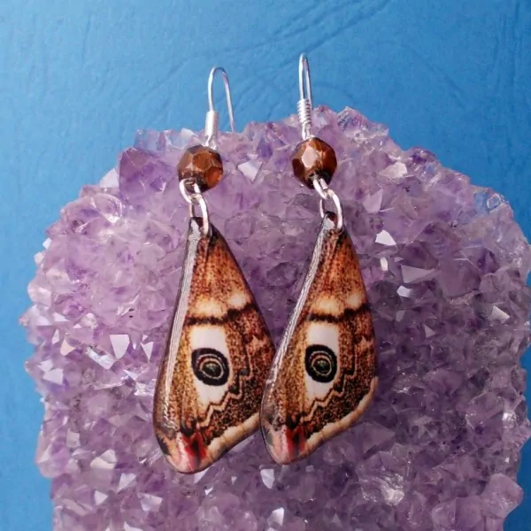 Náušnice - Motýlí křídla lmk42