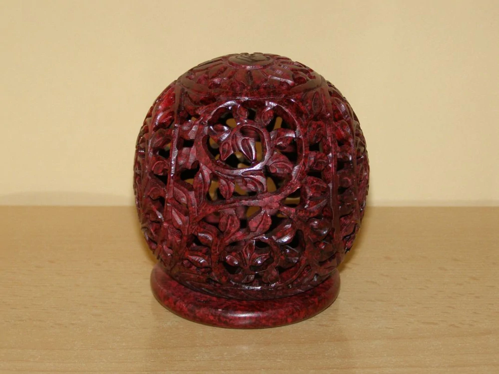 Svícen - mastek - koule - kvm9