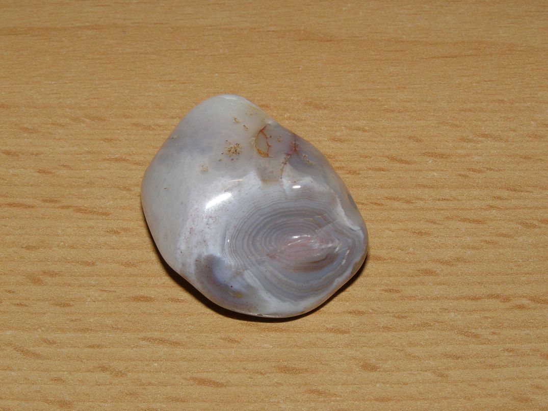 Achát růžový - Tromlovaný kámen - kt93