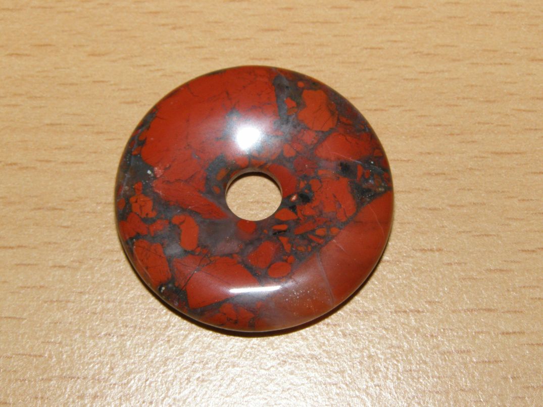 Jaspis brekcie - Donut - kdm51