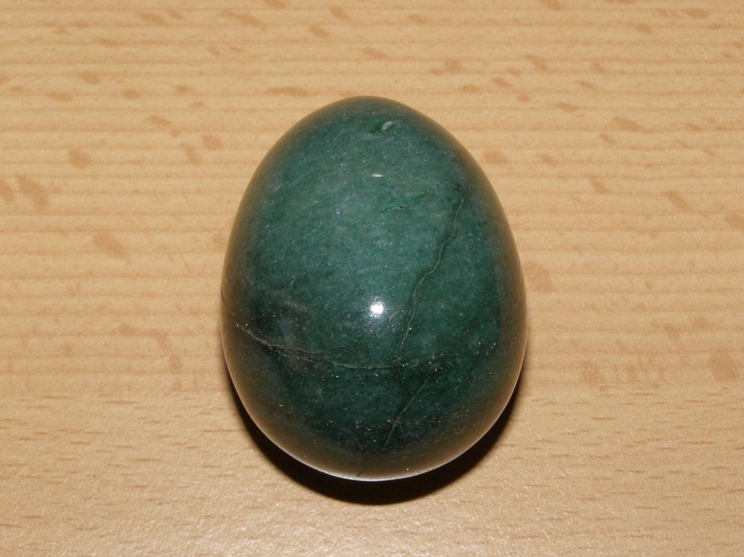 Zelený křemen - Vajíčko - kv15