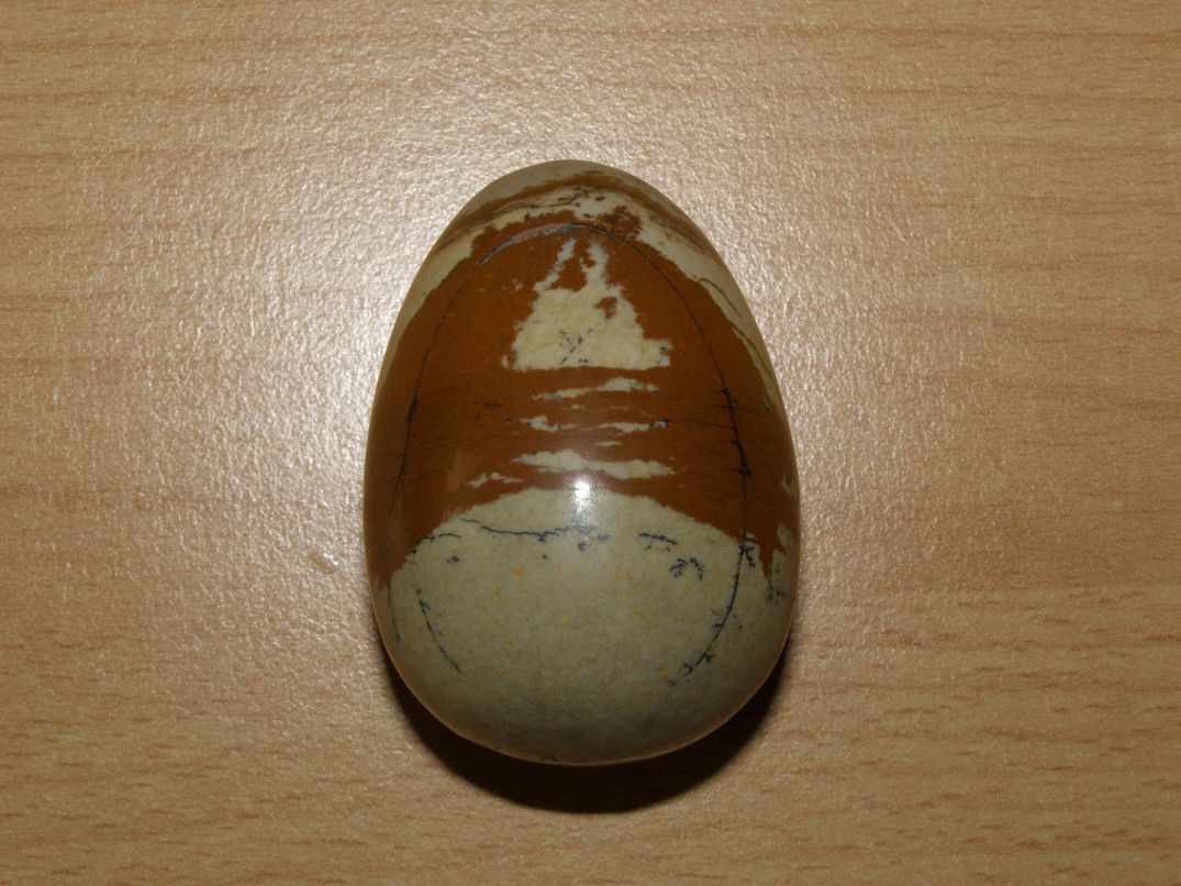 Jaspis obrázkový - Vajíčko - kv25