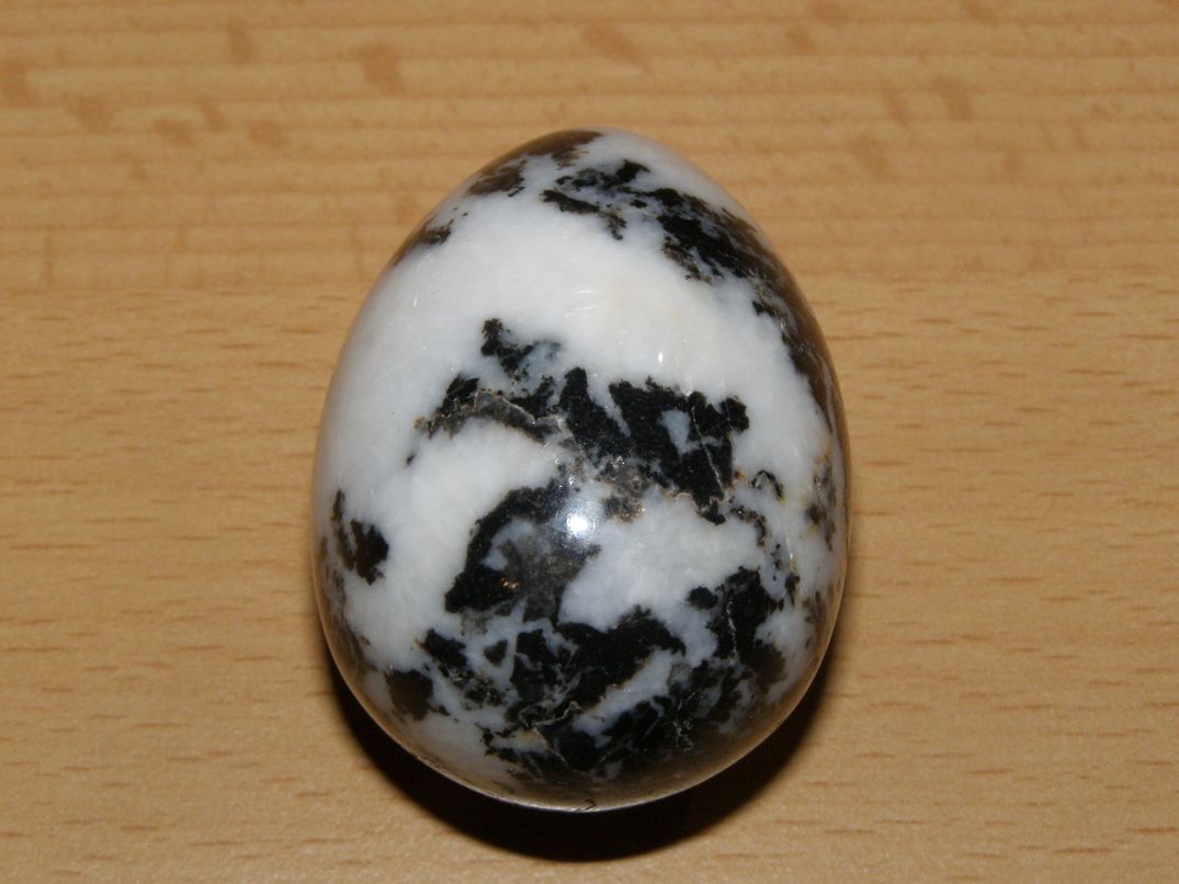 Jaspis zebra mramor - Vajíčko - kv6