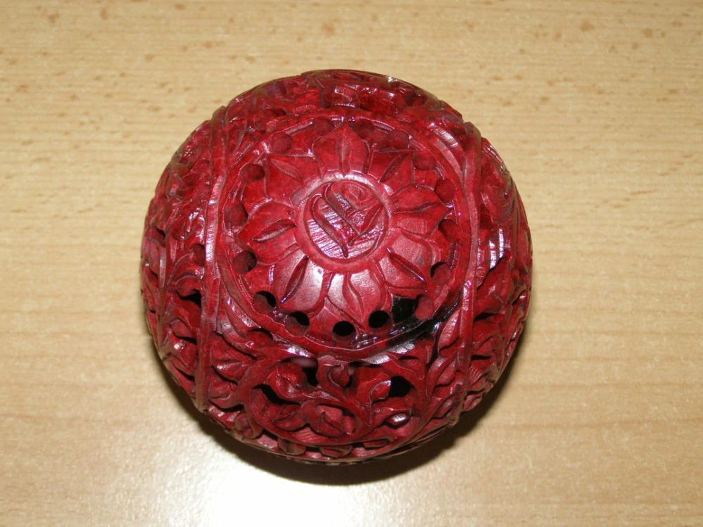 Svícen - mastek - koule - kvm6