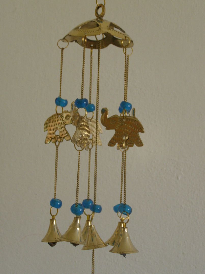 Zvonkohra s motivem slonků modrá - zo13