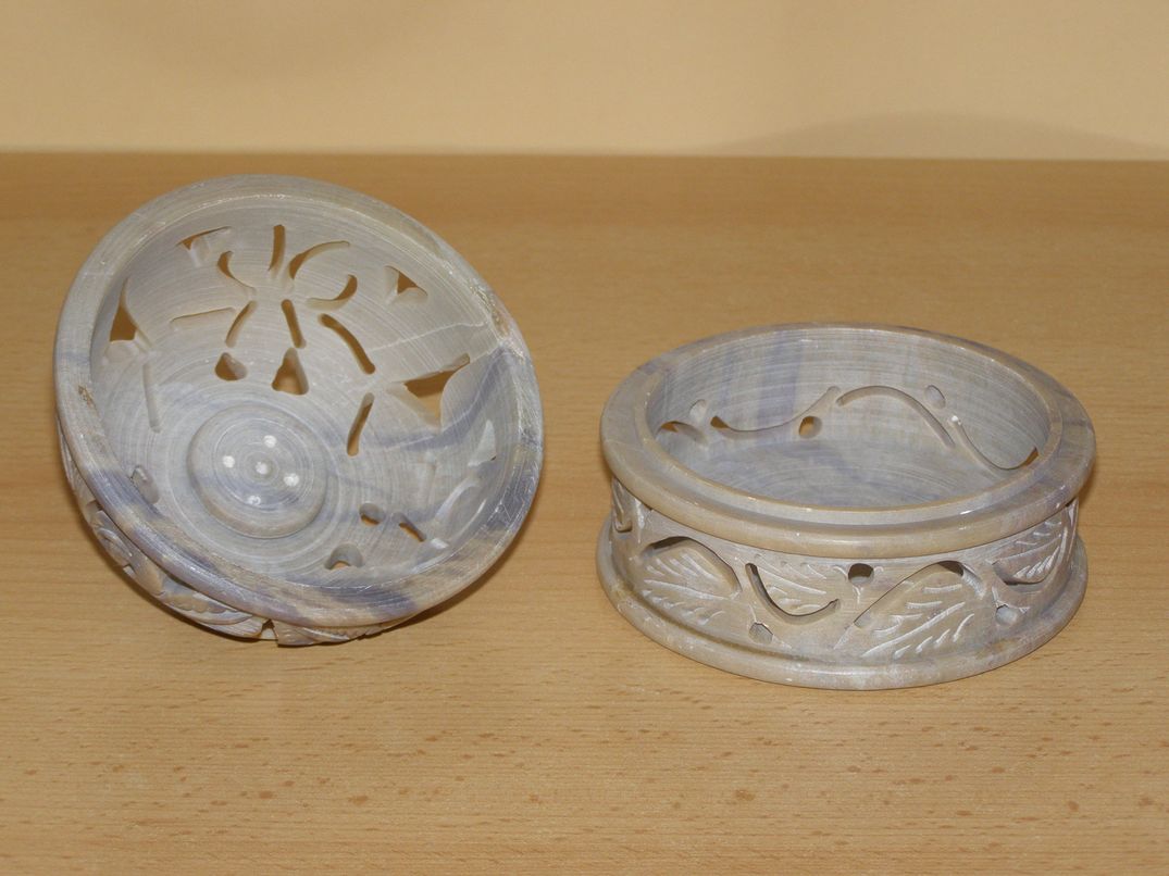 Šperkovnice, dóza na pot-pourri - mastek s41