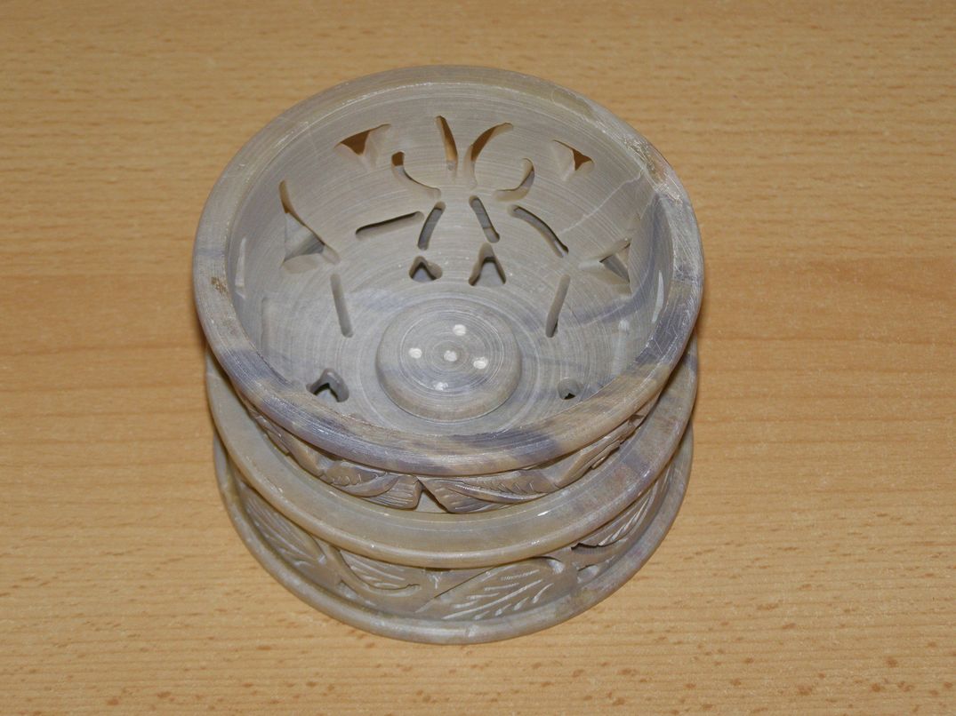 Šperkovnice, dóza na pot-pourri - mastek s41