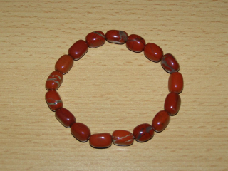 Jaspis červený - Náramek - nugety - knn9