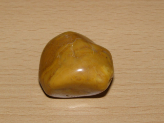 Jaspis žlutý - Tromlovaný kámen - kt255