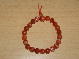 Karneol pruhovaný - Energetický náramek