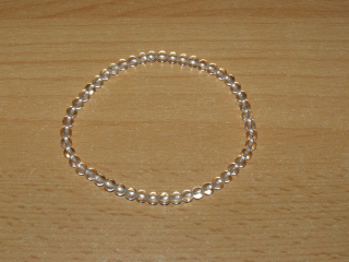 Křišťál - Náramek - kuličky 4 mm - knk17