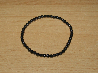 Hematit - Náramek - kuličky 4 mm - knk23