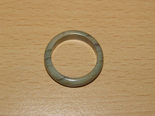 Jaspis brekcie - Prstýnek - průměr 19 mm - kp55