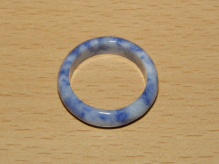 Sodalit - Prstýnek - průměr 18 mm - kp63