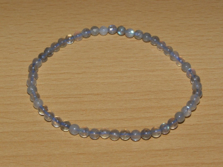 Labradorit - Náramek - kuličky 4 mm - knk27
