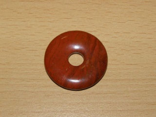 Jaspis červený - Donut - kdm4