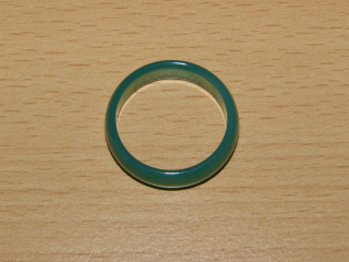 Chrysopras - Prstýnek - průměr 19 mm - kp5