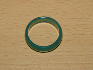 Chrysopras - Prstýnek - průměr 19 mm - kp27