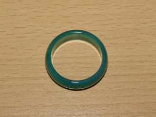 Chrysopras - Prstýnek - průměr 19 mm - kp31