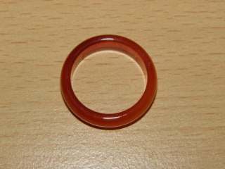 Karneol - Prstýnek - průměr 17 mm - kp52