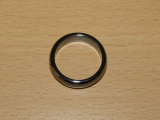 Hematit - Prstýnek - průměr 19 mm - kp90
