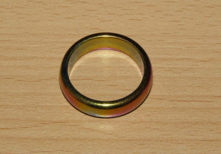 Hematit pokovený - Prstýnek - průměr 19 mm - kp6