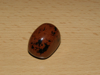 Obsidián mahagonový - Tromlovaný kámen - kt126