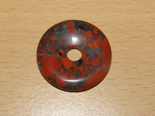 Jaspis brekcie - Donut - kdm51